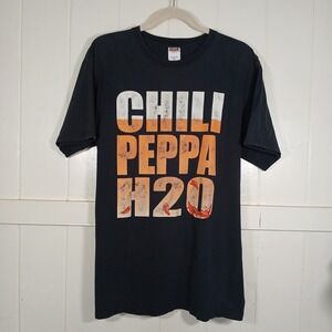 Chili Peppa H20 Hawaii Graphic T-Shirt Mens Large Black Anvil Local Tradition